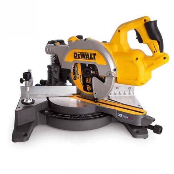 Акумулаторен настолен циркуляр DEWALT DCS777N, 54 V, ф216 мм, без батерии и зарядно устройство