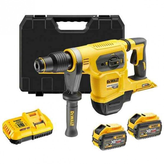 Акумулаторен перфоратор DEWALT DCH481X2, 54 V, 3 Ah, 6.1 J