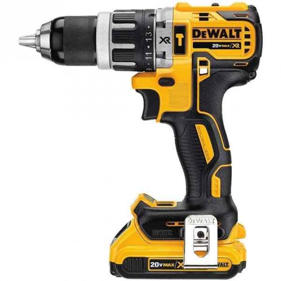 Акумулаторен ударен винтоверт/бормашина DEWALT DCD796D2, 18V, 2 Ah