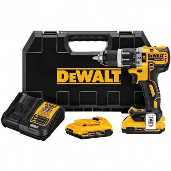 Акумулаторен ударен винтоверт/бормашина DEWALT DCD796D2, 18V, 2 Ah