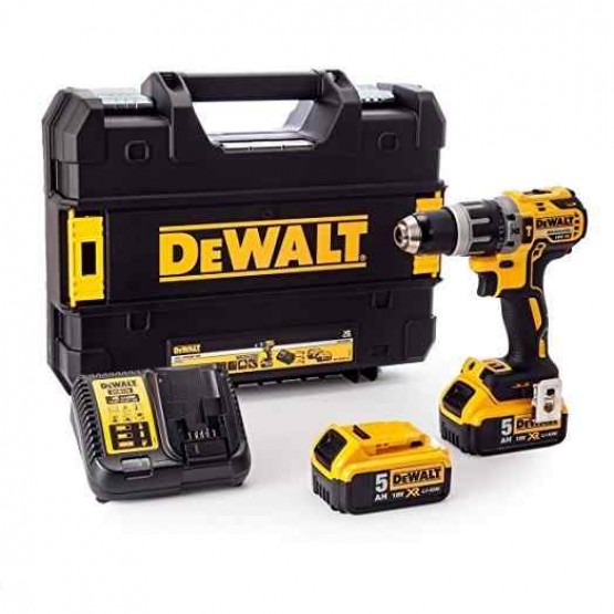 Акумулаторен винтоверт DeWalt DCD796P2, 18 V, 5 Ah