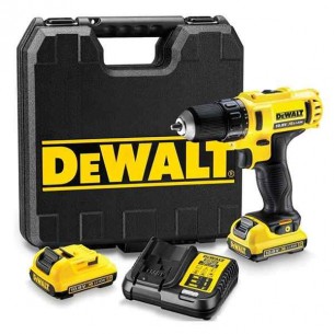 Dewalt DCD710D2 Винтоверт 12 V, 2 батерии x 2 Ah