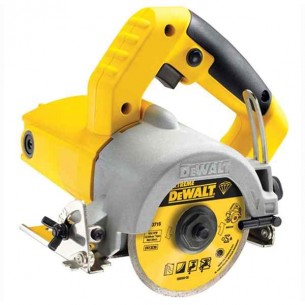 Диаментен ръчен циркуляр за мокро рязане DEWALT DWC410, 1300W, ф110мм, 13000об/мин