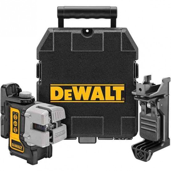 Лазерен нивелир DEWALT DW089K, 15м