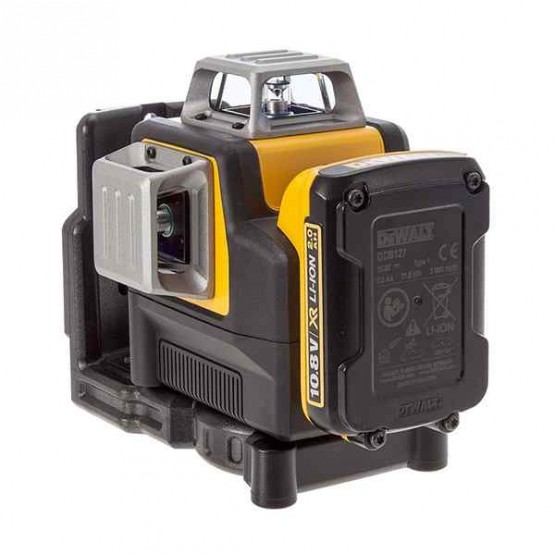 Лазерен нивелир линеен DEWALT DCE089D1G, 360°, 15-30м, зелен лазер