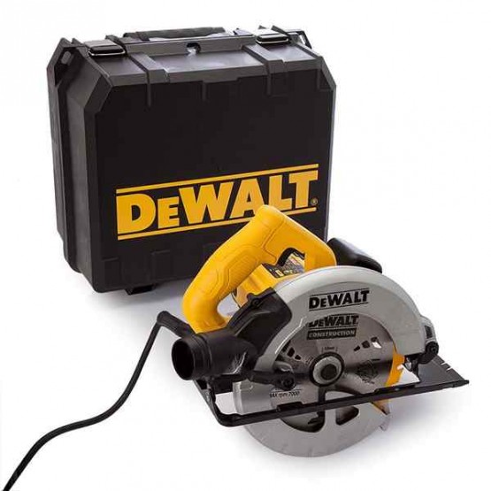 Циркуляр ръчен DEWALT DWE560K, 1350W, ф184мм, 5500об/мин