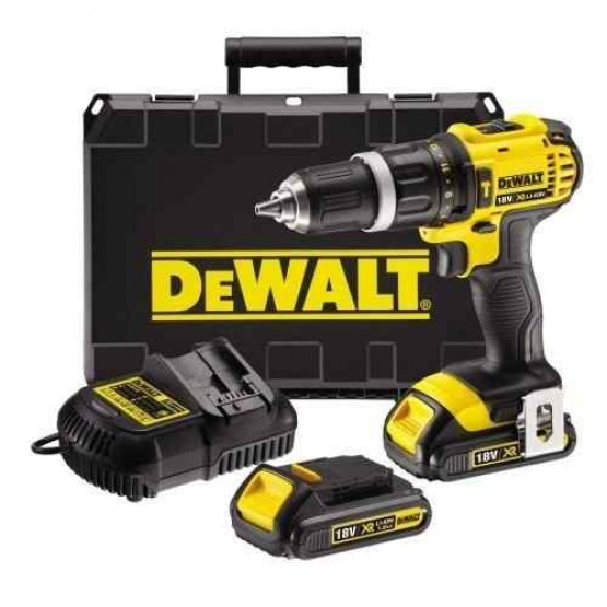 Винтоверт-бормашина акумулаторен DeWALT DCD785C2, 18 V , 2x 1.5 Ah