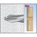 Дюбел пластмасов Fischer за газобетон спираловиден ф 10x55 мм, GB