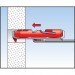 Дюбел пластмасов Fischer с опорен пръстен ф 10x50 мм, Duotec