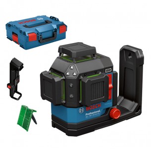 Линеен лазерен нивелир Bosch GLL 18V-120-33 CG, 18 V, 12 V, 35 - 120 м, с куфар, без батерия и зарядно 