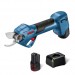 Акумулаторна градинска ножица Bosch ProPruner, 12 V, 25 мм, с 2 батерии 3.0 Ah и зарядно GAL 12V-20