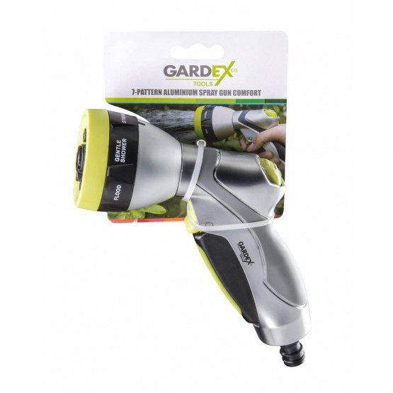 Пистолет за поливане Gardex COMFORT, 1/2", 7 функции