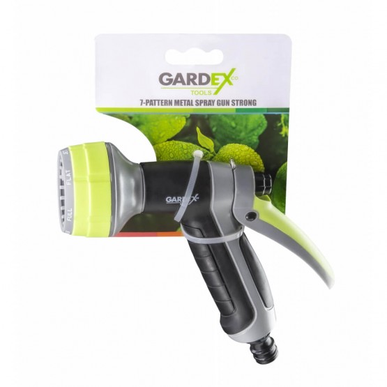 Пистолет за поливане Gardex STRONG, 1/2", 7 функции