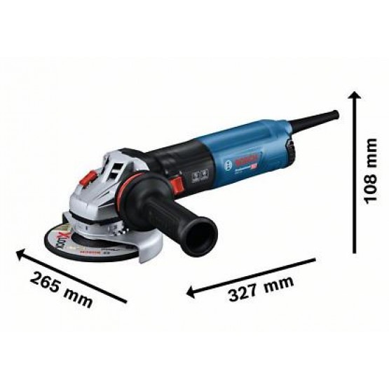 Електрически ъглошлайф Bosch GWS 14-125 S PROFESSIONAL, 1400 W, 125 мм 06017D0100