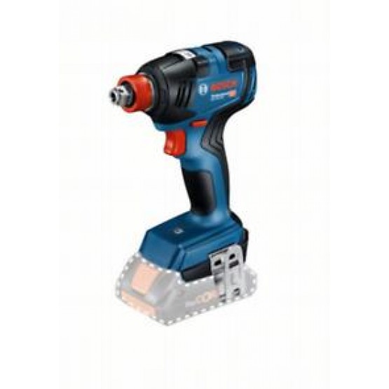 Акумулаторен безчетков ударен гайковерт Bosch GDX18V-200 SOLO, 1/2", 1/4'', 18 V, 200 Nm, без батерия и зарядно 06019J2204