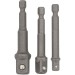 Адаптор за вложки комплект HITACHI/HIKOKI 1/4", 3/8", 1/2"-1/4"