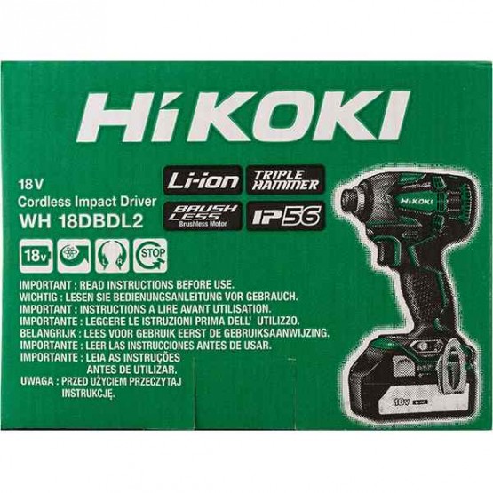 Акумулаторен ударен винтоверт HITACHI/HIKOKI WH18DBDL2