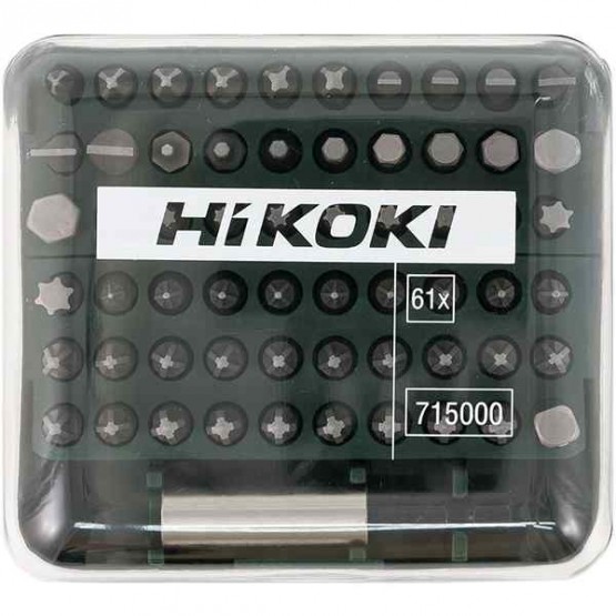 Комплект накрайници HITACHI/HIKOKI 61части