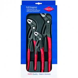 Комплект клещи за тръби KNIPEX “Cobra“ (3 части) KNIPEX 00 20 09 V02