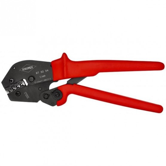 Кримпващи клещи неизолирани щекери 0.1-2.5 мм2 KNIPEX 97 52 04