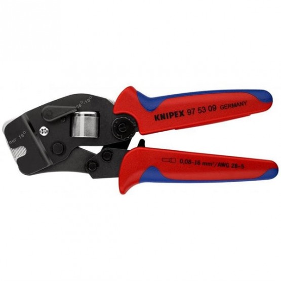 Кримпващи клещи саморегулиращи, SB опаковка KNIPEX 97 53 09 SB