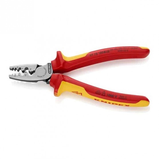 Кримп клещи за гилзи 0.25-16 мм2, изолирани KNIPEX 97 78 180