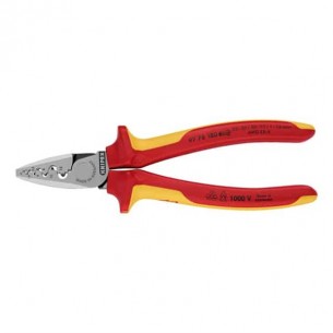 Кримп клещи за гилзи 0.25-16 мм2, изолирани KNIPEX 97 78 180