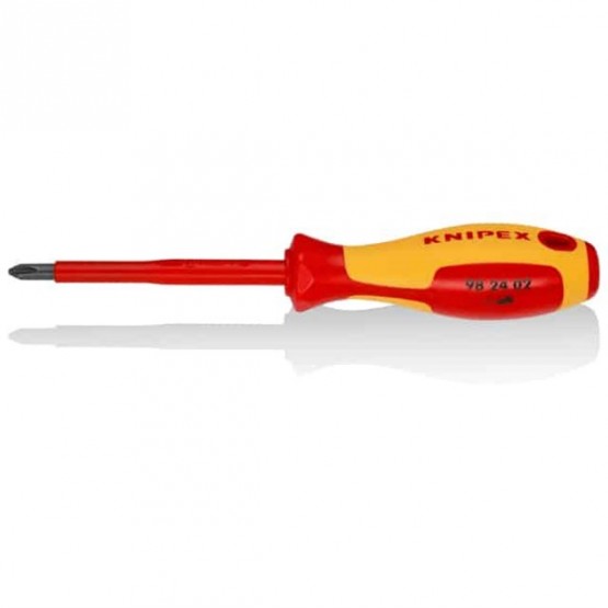 Отвертка Knipex, Philips, Изолирана, PH2 x 100 мм KNIPEX 98 24 02