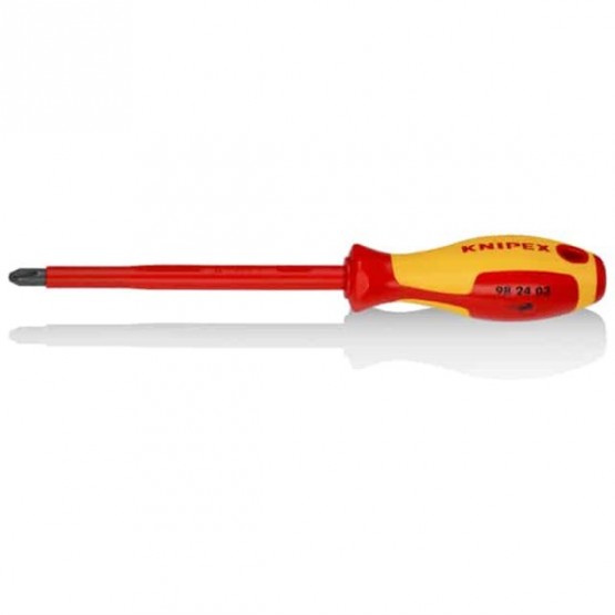 Отвертка Knipex, Philips, Изолирана, PH3 x 150 мм KNIPEX 98 24 03