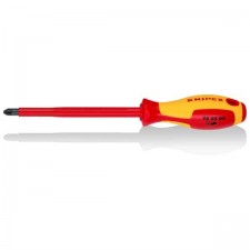 Отвертка Knipex, “Pozidriv“, Изолирана, PZ 3 x 150 мм KNIPEX 98 25 03