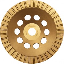 Чашковиден диамантен диск Makita / Ø 180 мм х 22,23 мм , турбо /