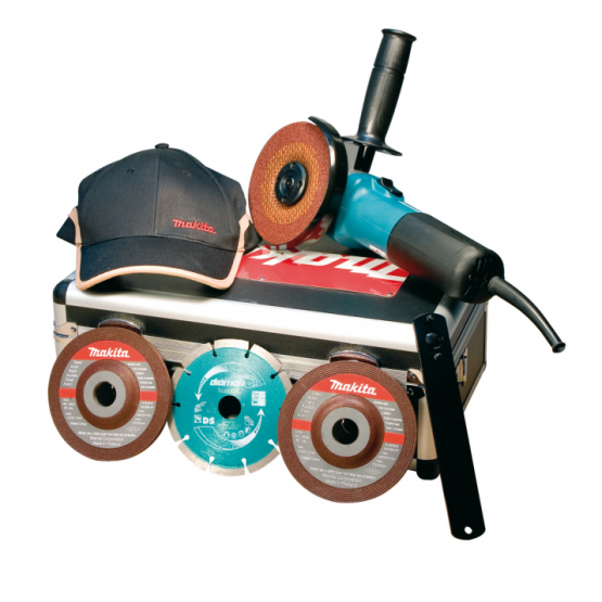 Ъглошлайф Makita GA5030RSP3, 720 W, Ø 125 мм.