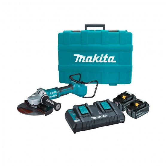 Акумулаторен ъглошлайф Makita DGA900PT2 /2 батерии/