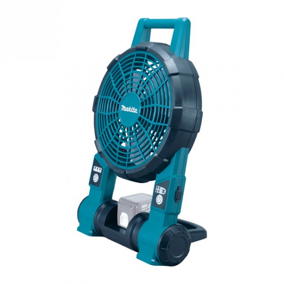 Акумулаторен вентилатор Makita DCF201Z, 18 V, 120 м/мин, 23.5 см, без батерия и зарядно