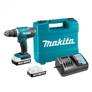 Акумулаторен винтоверт Makita DF488DWE, 18 V, 1.5 Ah, 42 Nm, с 2 батерии и зарядно