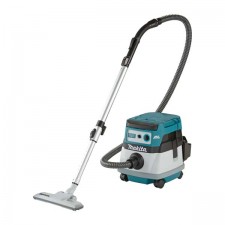 Акумулаторна прахосмукачка за сухо и мокро почистване Makita DVC865LZ, 18+18 V, 2.1 м³/мин, 8 л, без батерии и зарядно