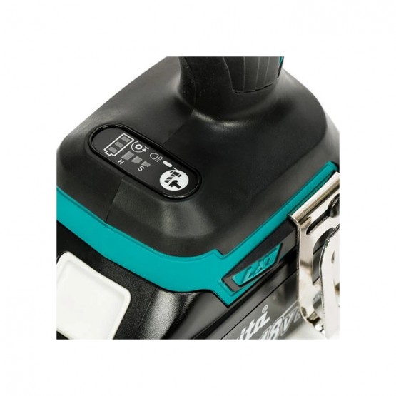 Акумулаторен ударен гайковерт Makita DTW285RFE, 18 V, 3 Ah, 280 Nm, с 2 батерии и зарядно