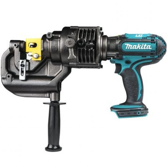 Акумулаторна машина за перфориране на метал Makita DPP200ZK 18 V, ф 6-20 mm без батерия и зарядно