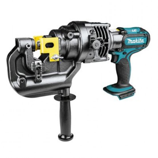 Акумулаторна машина за перфориране на метал Makita DPP200ZK 18 V, ф 6-20 mm без батерия и зарядно