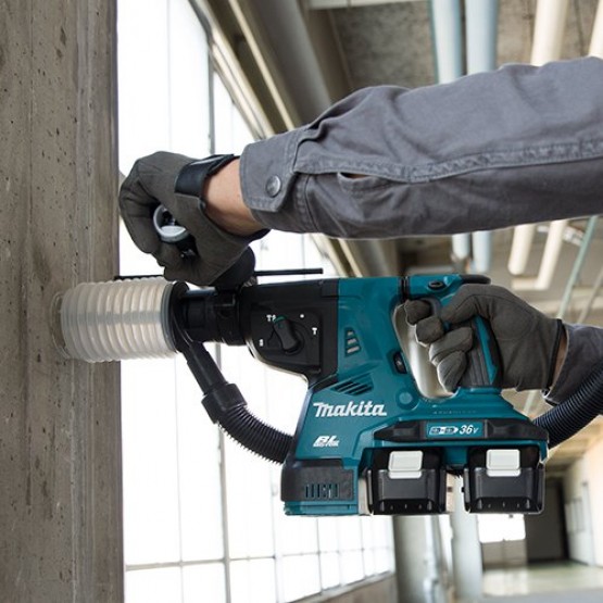 Акумулаторен перфоратор Makita DHR280Z SDS Plus, 36 V, 2.8 J, без батерия и зарядно