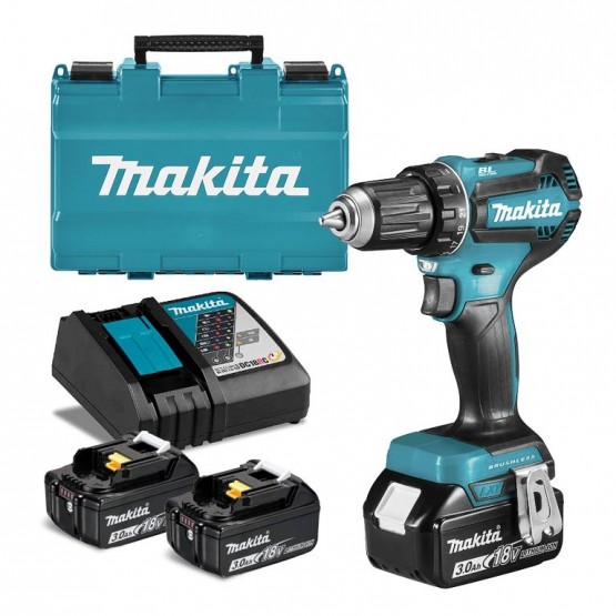 Акумулаторен винтоверт Makita DDF482RFE3 / 18 V , 0/600 0/1900 min1/