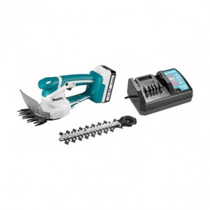 Акумулаторна ножица за трева и храсти Makita UM110DWYX, 18 V, 1.5 Ah, 110 мм, с батерия и зарядно