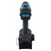 Професионален акумулаторен ударен винтоверт Makita HP001GM201, XGT, 140 Nm, 40 V, 4 Ah, с 2 батерии и зарядно