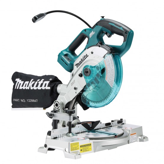 Акумулаторен комбиниран настолен циркуляр Makita DLS600Z /18V, 165 мм./