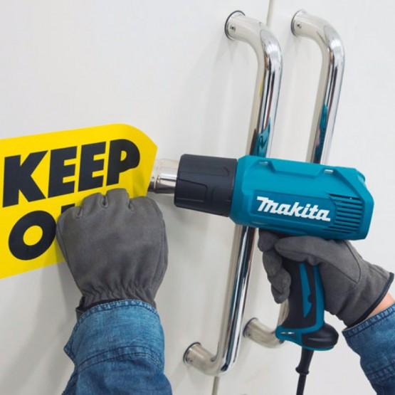 Пистолет за горещ въздух Makita HG5030K / 1600 W, 350/500 °С, 350/500 л/мин, в куфар /