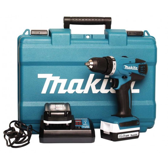 Винтоверт/бормашина акумулаторен Makita DF347DWE /14.4 V, 1.5 Ah/