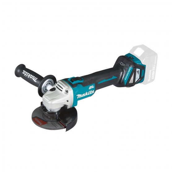 Акумулаторен ъглошлайф Makita DGA511Z, 18 V, 125 мм, с регулиране на оборотите, без батерия и зарядно