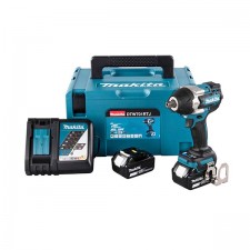 Акумулаторен ударен гайковерт Makita DTW701RTJ, 700 Nm, 18 V, 5.0 Ah, с 2 батерии и зарядно