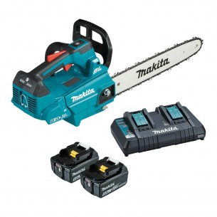 Акумулаторна резачка за дърва Makita DUC306PT2, 2x18 V, 2x5 Ah, 300 мм, с 2 батерии и зарядно