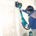 Акумулаторен орбитален шлайф за тавани и стени Makita DSL800ZU / 18 V, 1000-1800 об./мин, ф 225 мм/ без батерия и зарядно